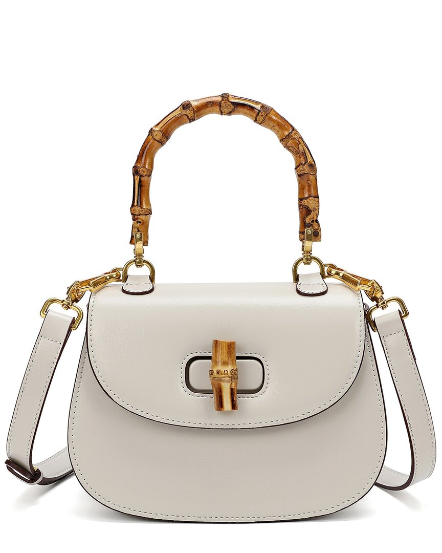 Tiffany & Fred Smooth Leather Satchel