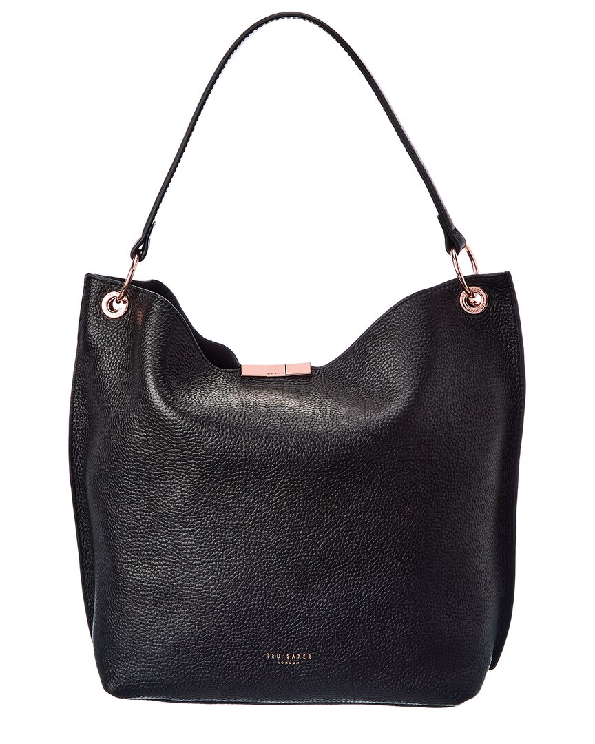 Ted Baker Candiee Leather Hobo Bag In Brown | ModeSens