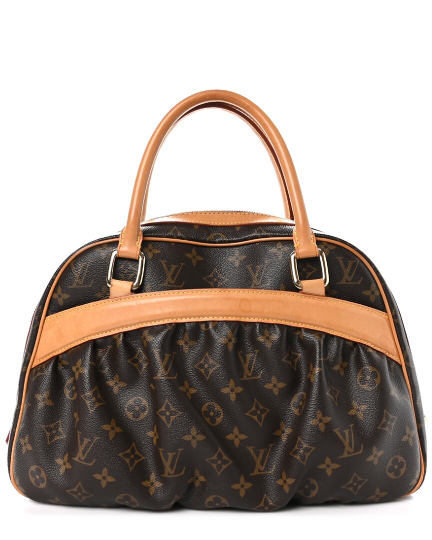 Pre-owned Louis Vuitton Brown Monogram Canvas Mizi Mizi (authentic Pre-loved)