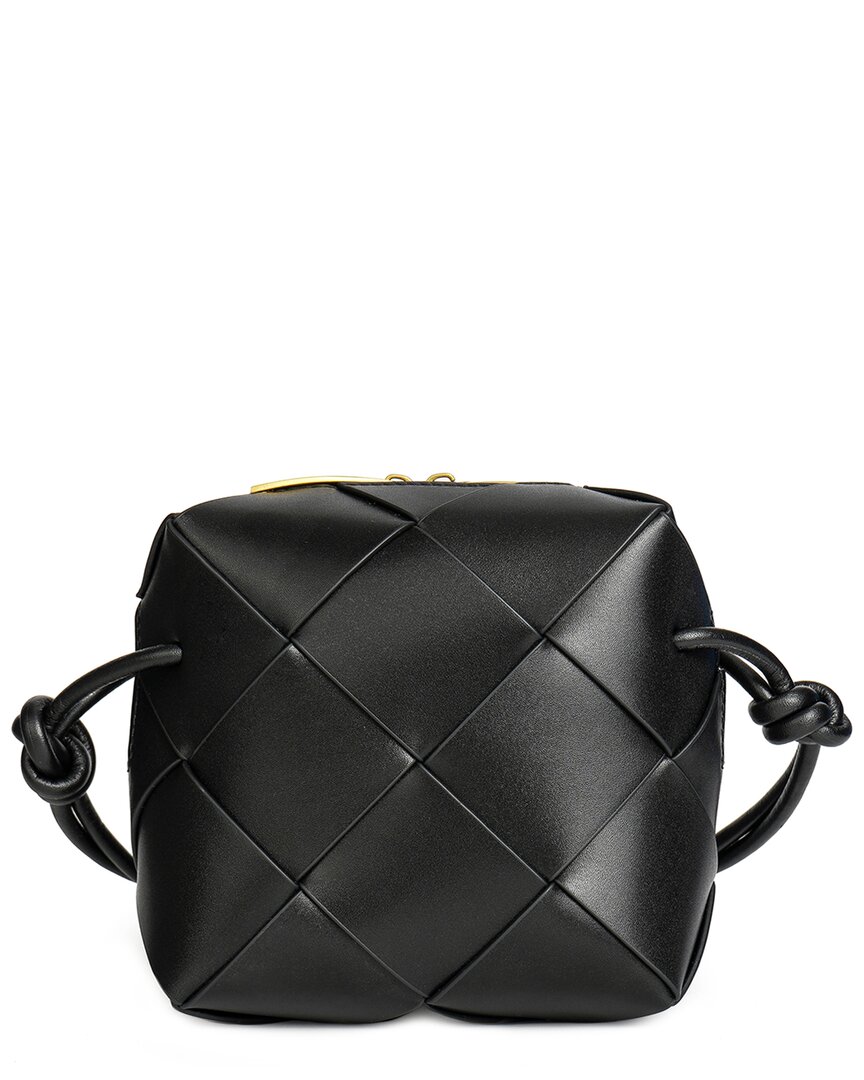 Tiffany & Fred Paris Woven Leather Crossbody