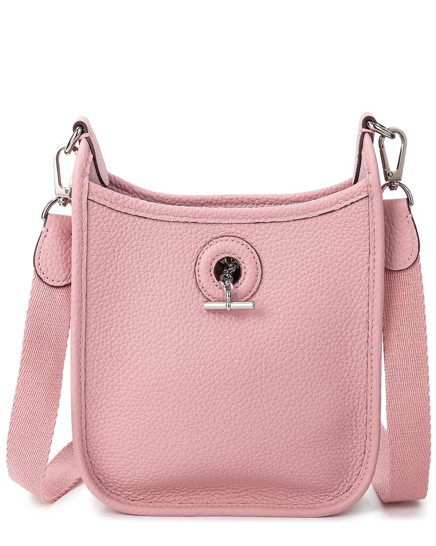 Tiffany & Fred Paris Top-grained Leather Crossbody