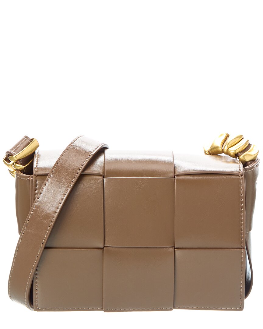 Tiffany & Fred Paris Woven Leather Crossbody