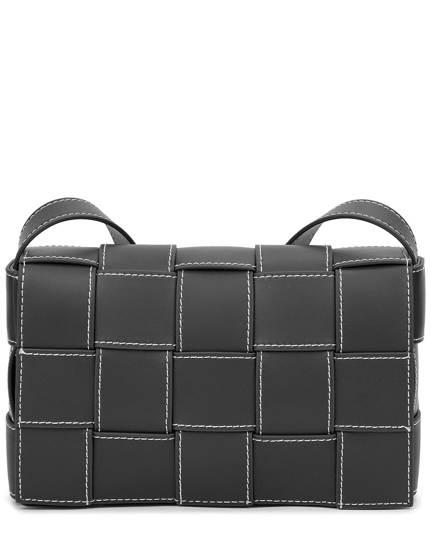 Tiffany & Fred Paris Woven Leather Crossbody