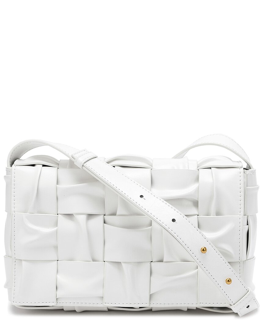 Tiffany & Fred Paris Smooth Leather Barrel Crossbody
