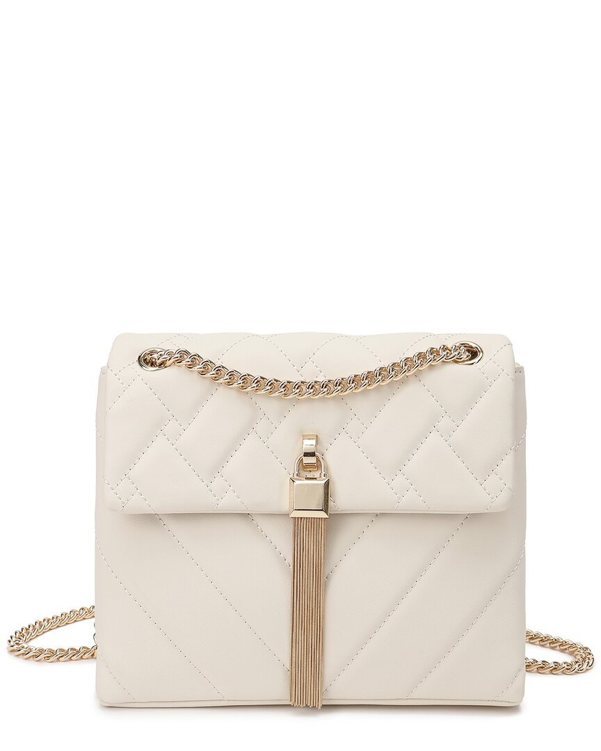 Tiffany & Fred Paris Quilted Leather Tassel Crossbody
