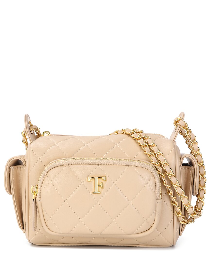 Tiffany & Fred Paris Mini Quilted Leather Crossbody