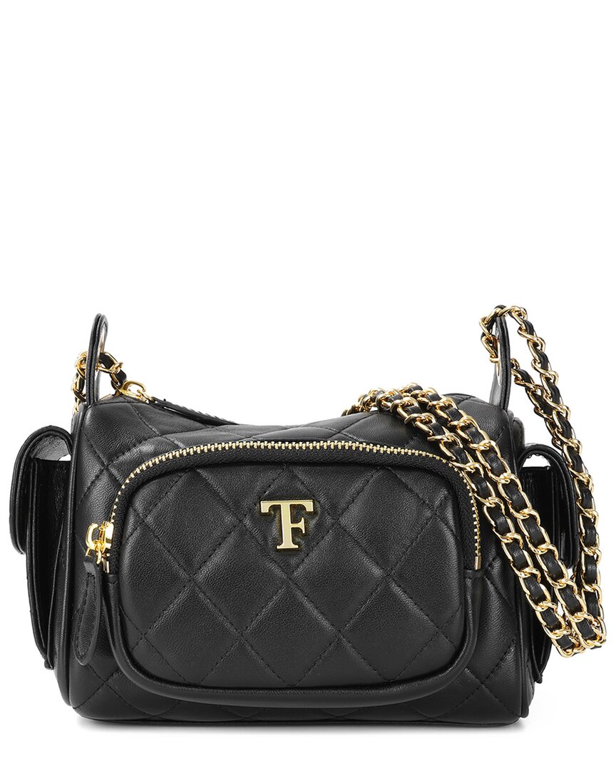 Tiffany & Fred Paris Mini Quilted Leather Crossbody