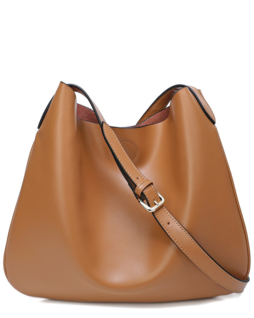 Tiffany & Fred Paris Smooth Leather Shoulder Bag