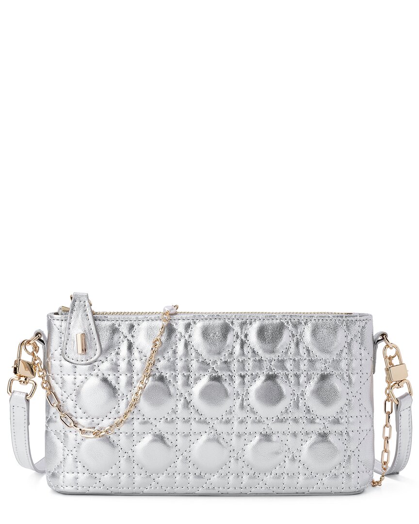 Tiffany & Fred Paris Quilted Leather Shoulder Bag