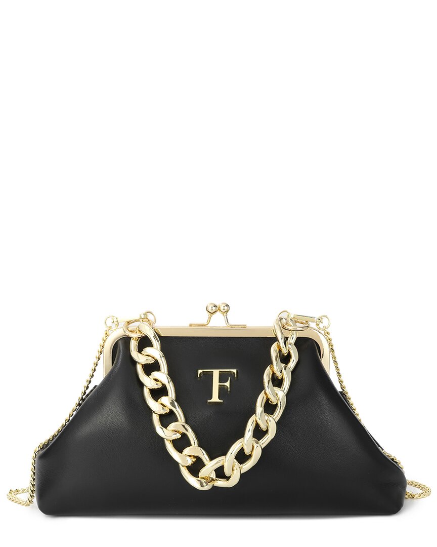Tiffany & Fred Paris Iconic Frame Leather Shoulder Bag