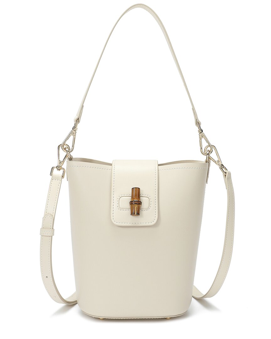 Tiffany & Fred Paris Smooth Leather Shoulder Hobo Bag