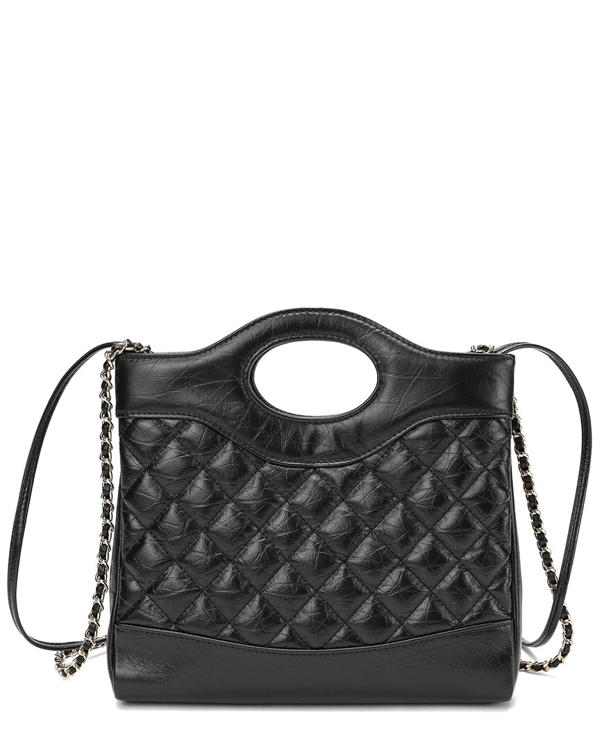 Tiffany & Fred Paris Quilted Leather Crossbody