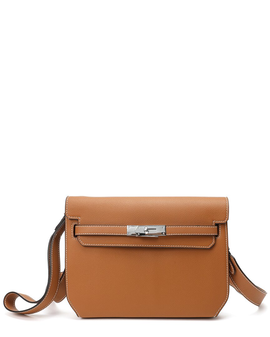 Tiffany & Fred Paris Togo Leather Crossbody
