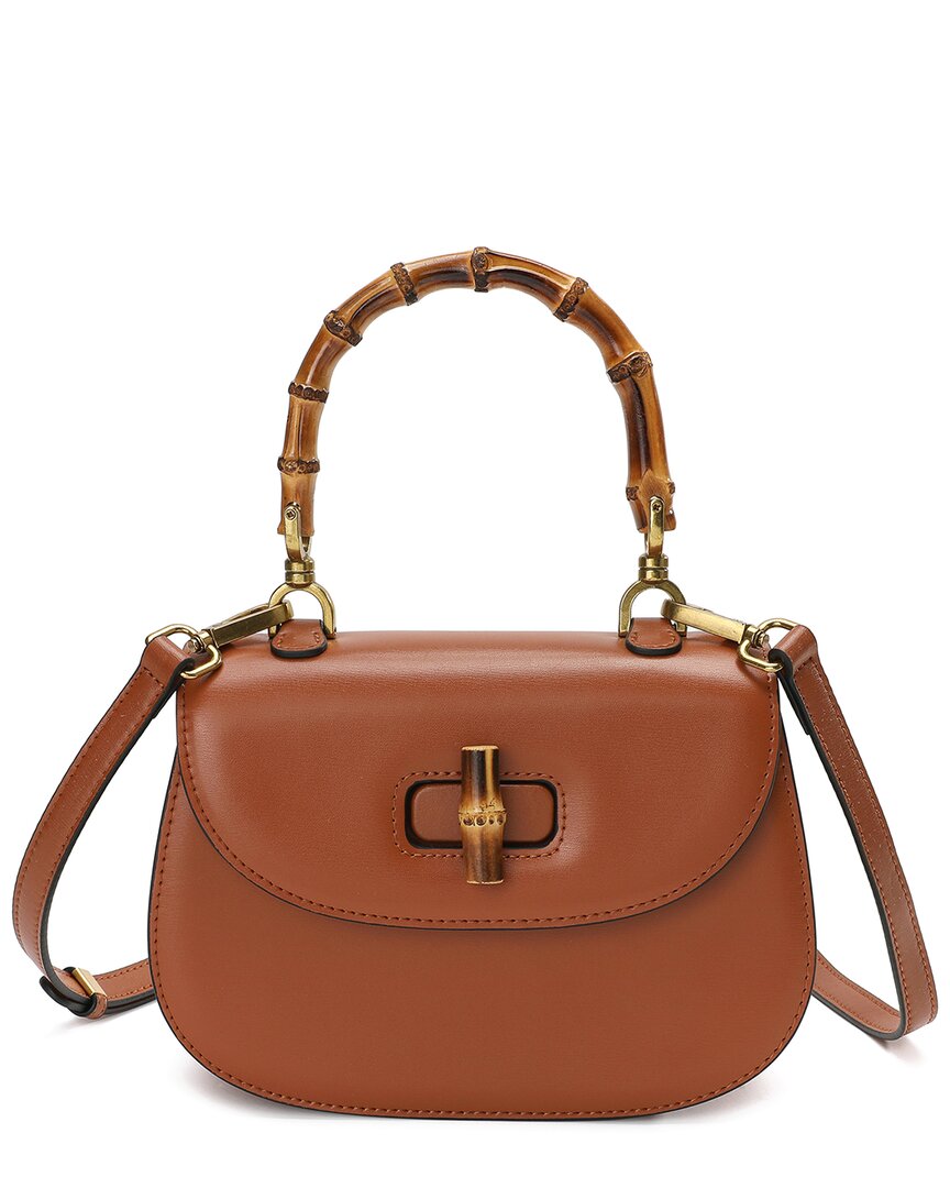 Tiffany & Fred Paris Smooth Leather Satchel