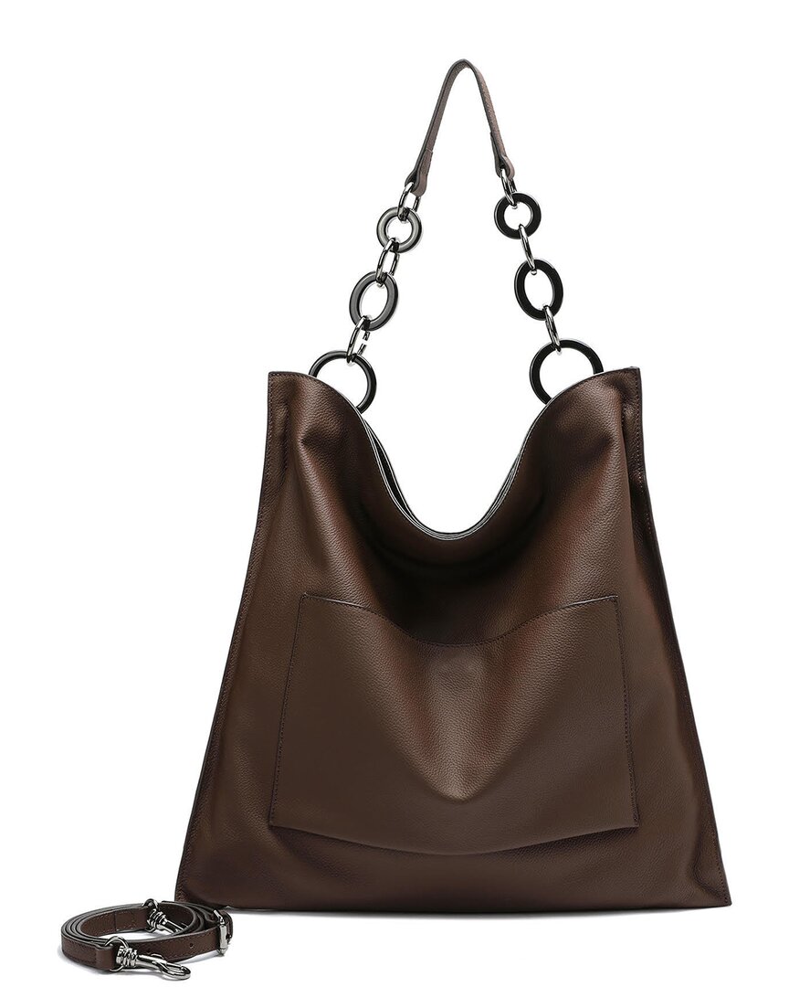 Tiffany & Fred Paris Leather Shoulder Bag