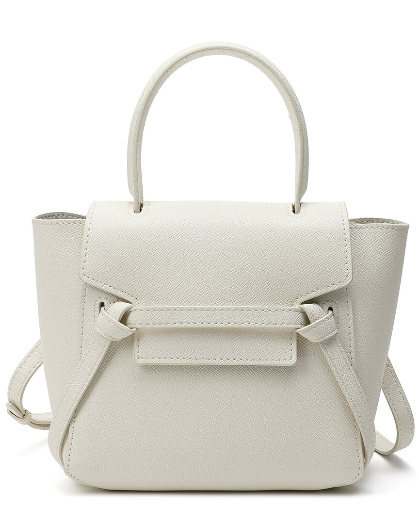 Tiffany & Fred Paris Saffiano Leather Satchel