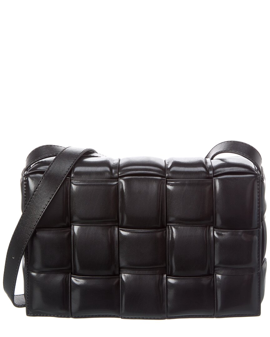 Tiffany & Fred Paris Puffy Leather Messenger Bag