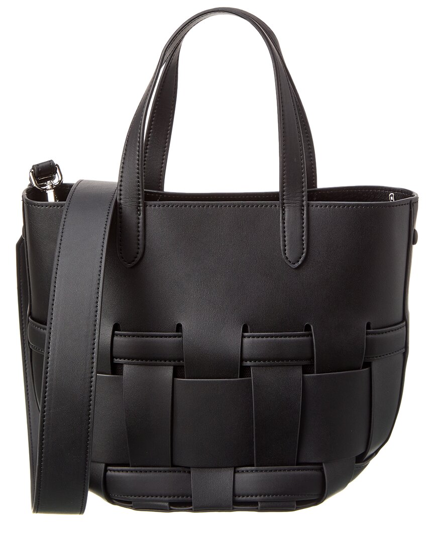 Tiffany & Fred Paris Woven Leather Shoulder Bag