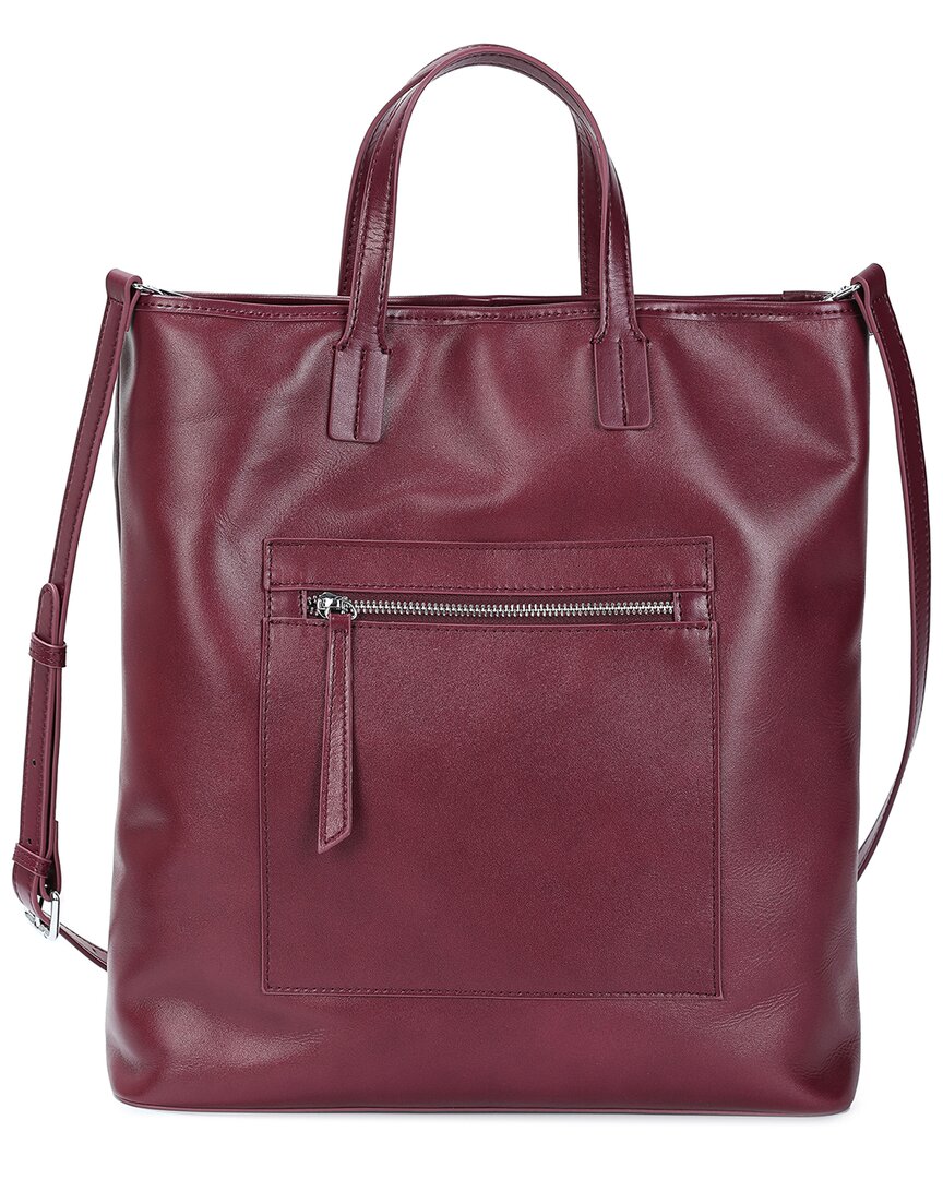 Tiffany & Fred Paris Shiny Leather Tote