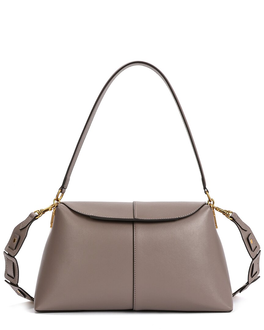 Tiffany & Fred Paris Smooth Large Leather Tote