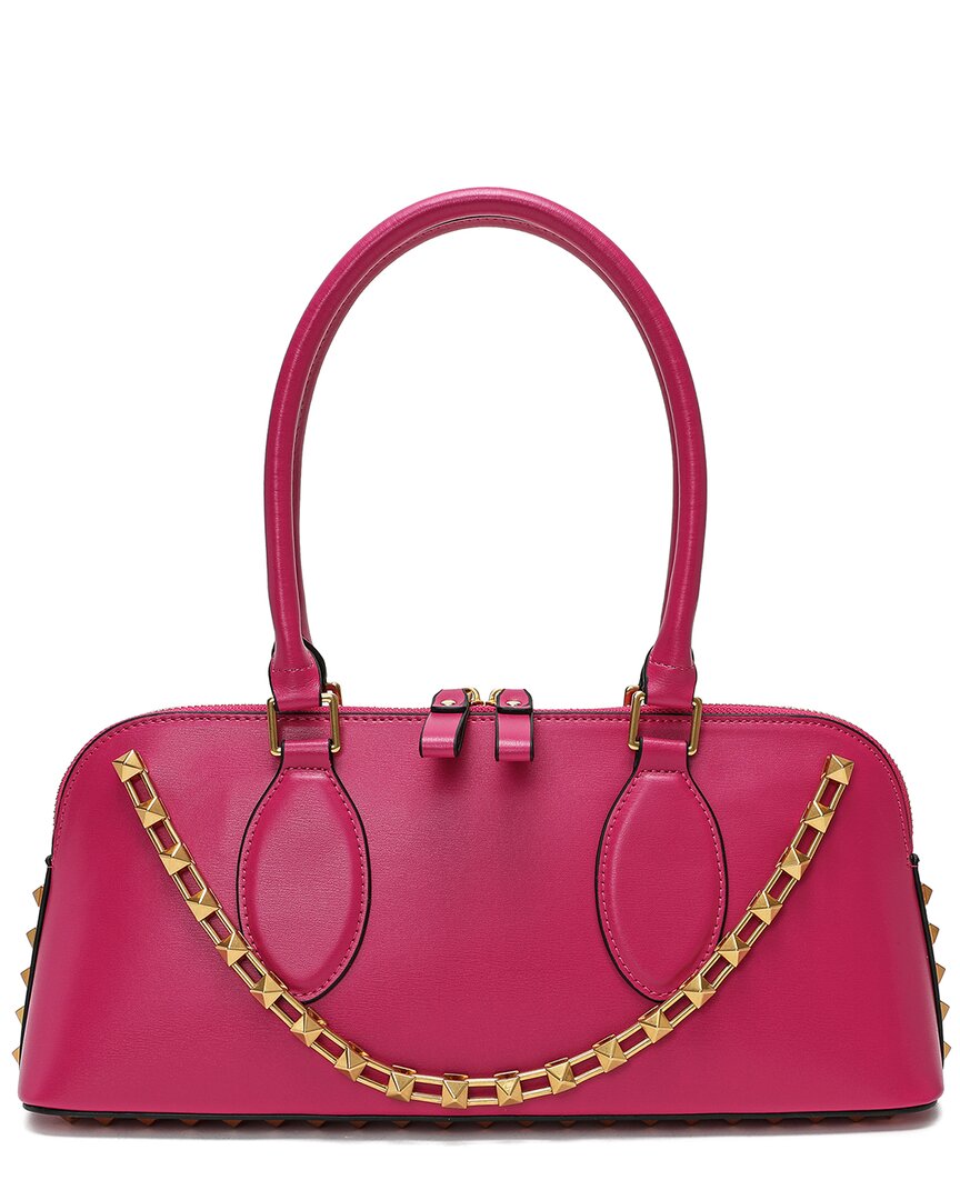 Tiffany & Fred Paris Smooth Leather Satchel