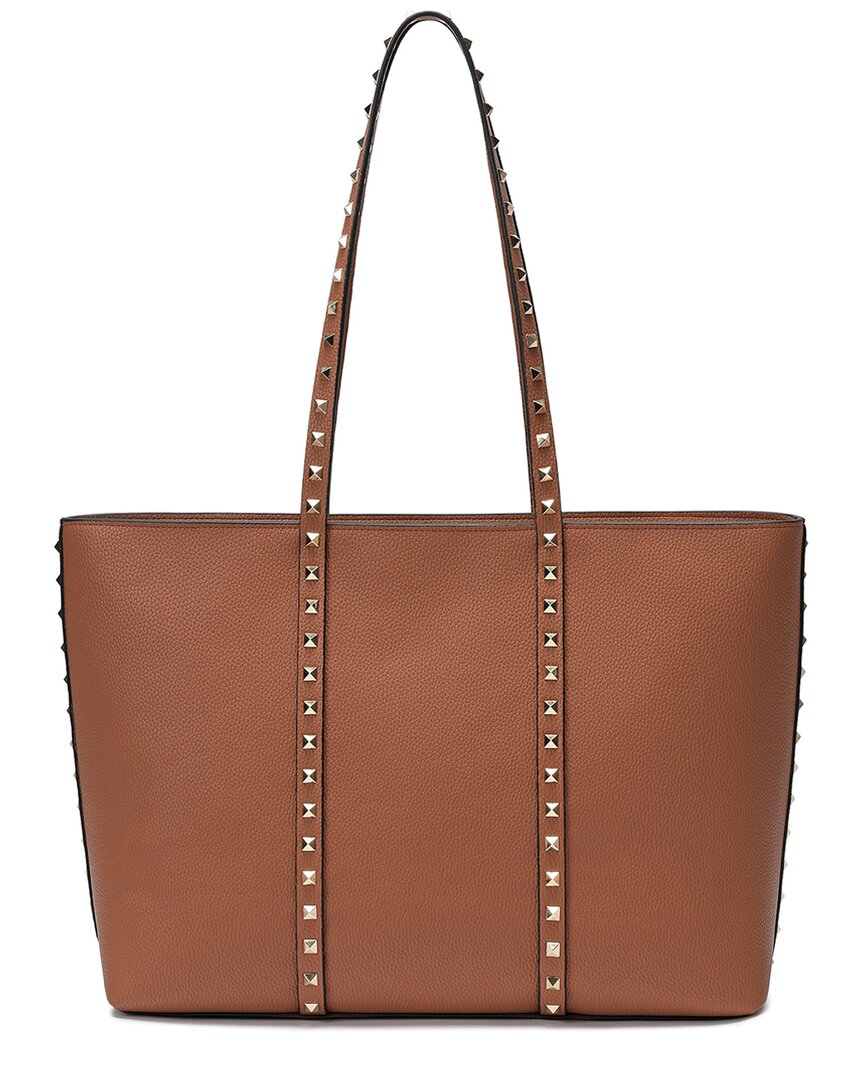 Tiffany & Fred Paris Studded Leather Tote