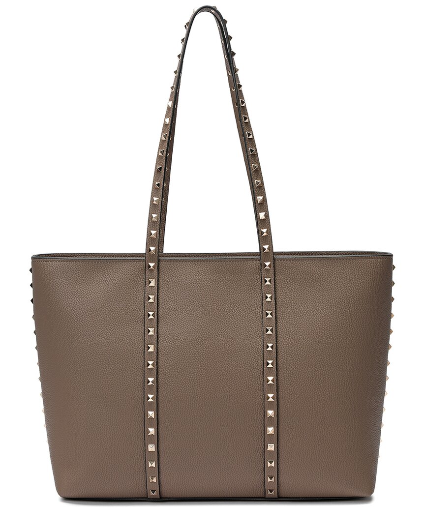 Tiffany & Fred Paris Studded Leather Tote