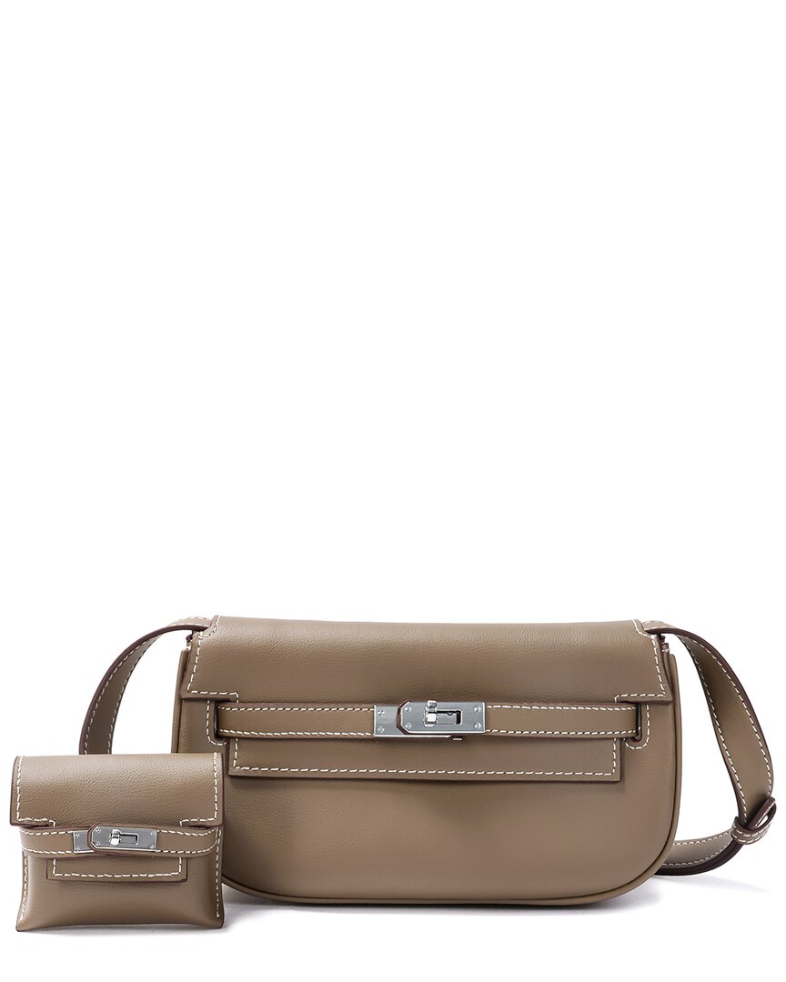 Tiffany & Fred Paris Smooth Leather Crossbody & Mini