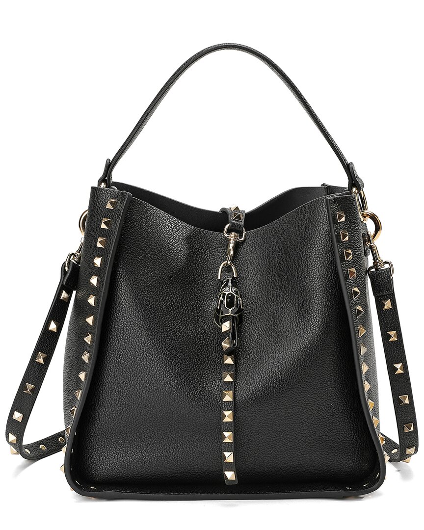 Tiffany & Fred Paris Full-grain Leather Hobo Bag