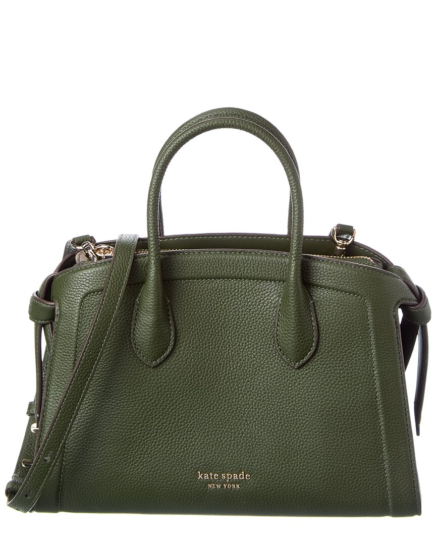 Kate Spade New York Knott Pebbled Leather Medium Zip Top Satchel