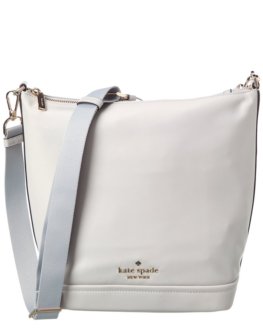 Kate Spade New York Chelsea Ksnyl Large Duffel Crossbody In Gray