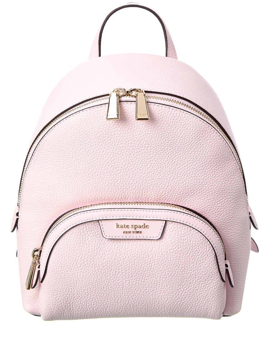 Kate Spade New York Hudson Pebbled Leather Small Backpack In Pink