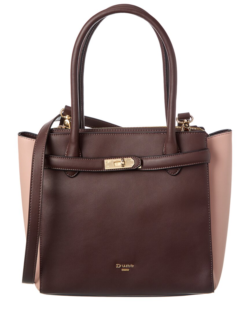 Dune London Dayley Tote In Brown