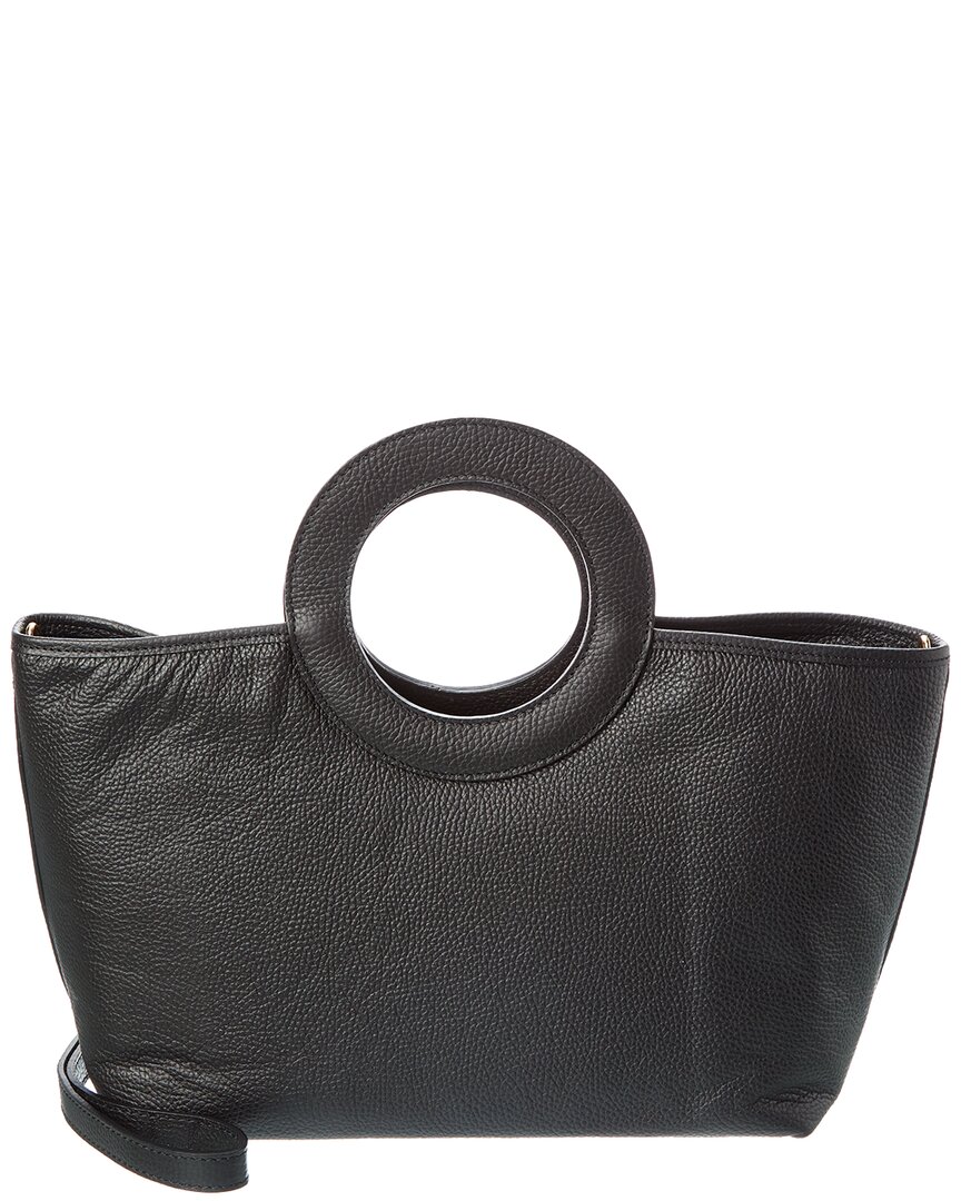 Persaman New York Destiny16 Leather Tote In Black