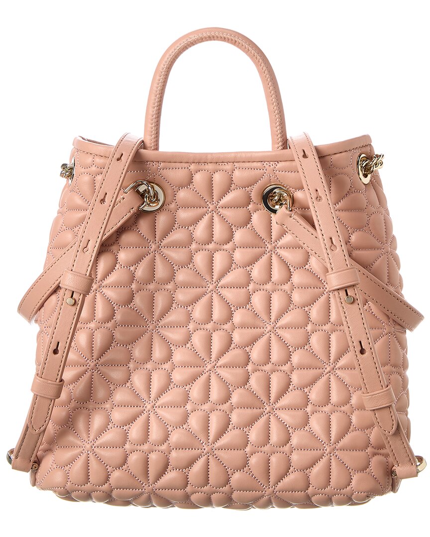 Kate Spade Bloom Medium Leather Backpack In Pink ModeSens