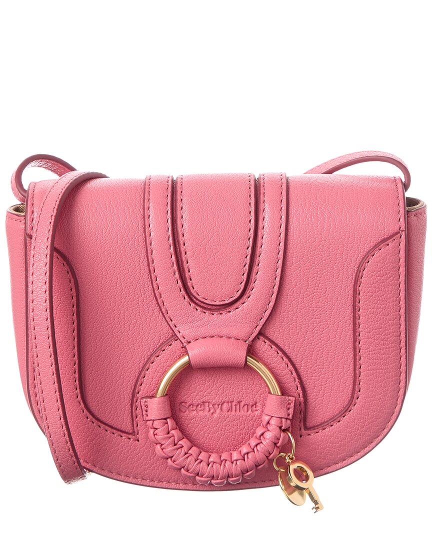 See By Chloé Leather Shoulder Bag In Pink