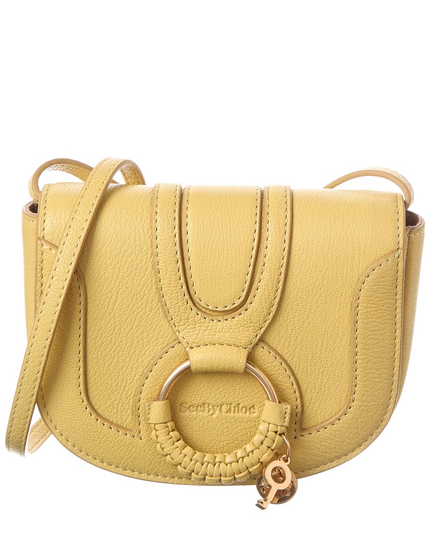 See By Chloé Leather Shoulder Bag In Yellow