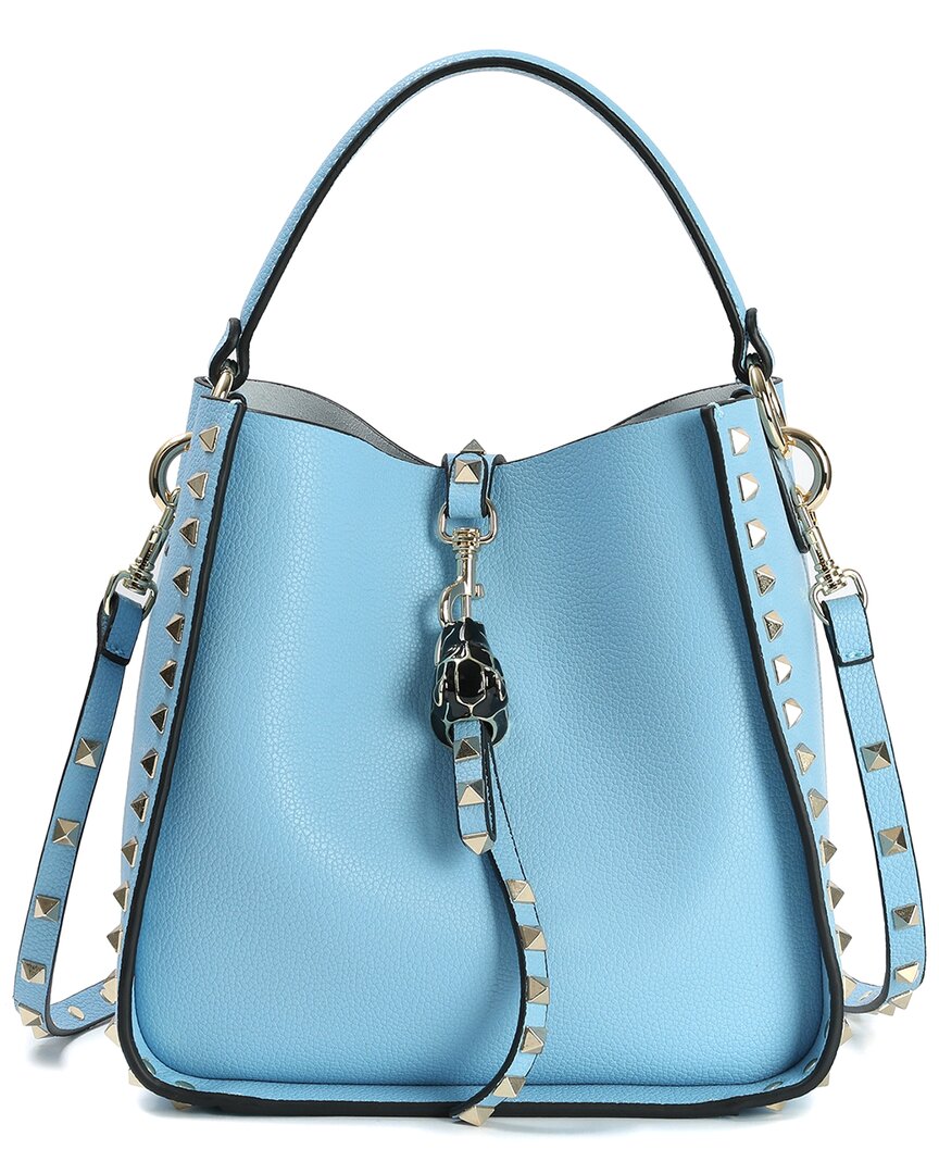 Tiffany & Fred Paris Leather Hobo Shoulder Bag