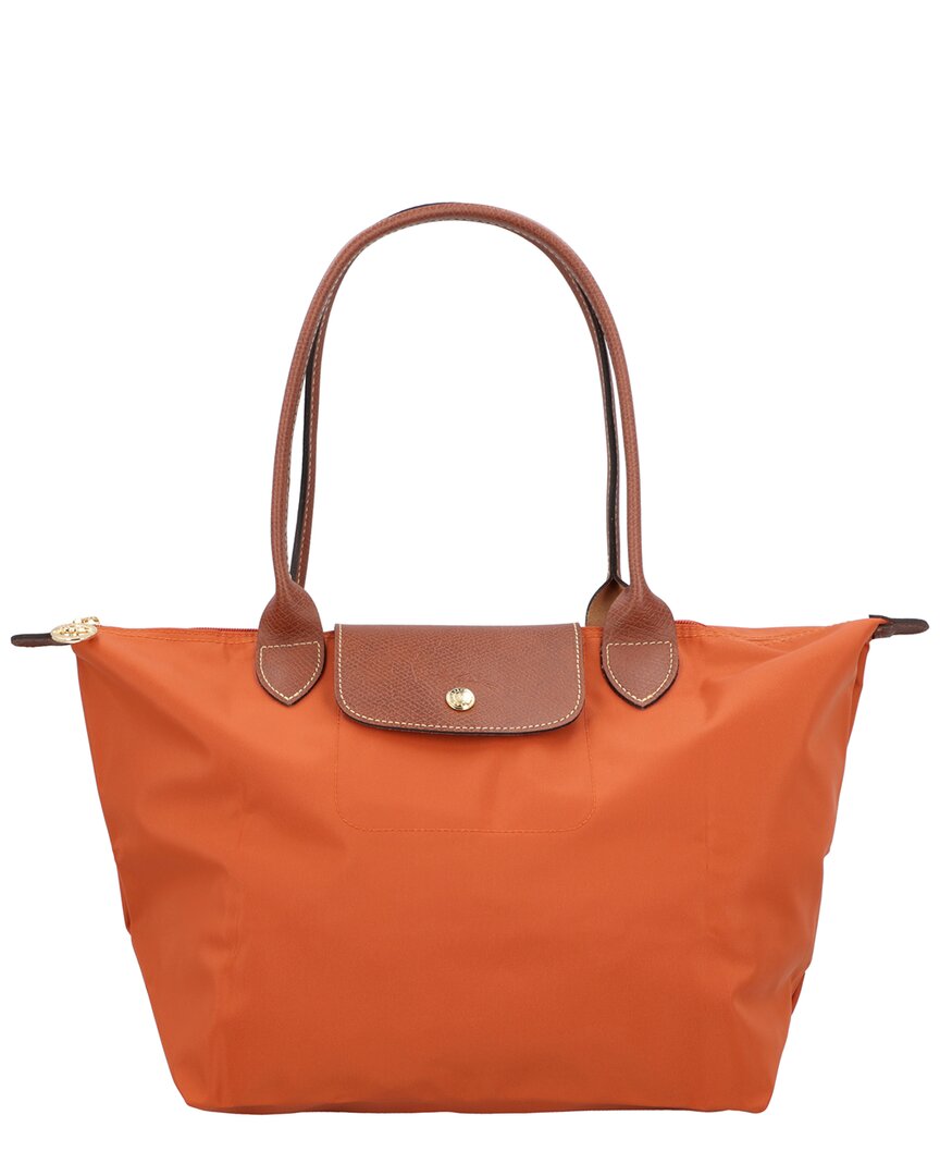 Longchamp Le Pliage Original Medium Canvas Tote In Brown