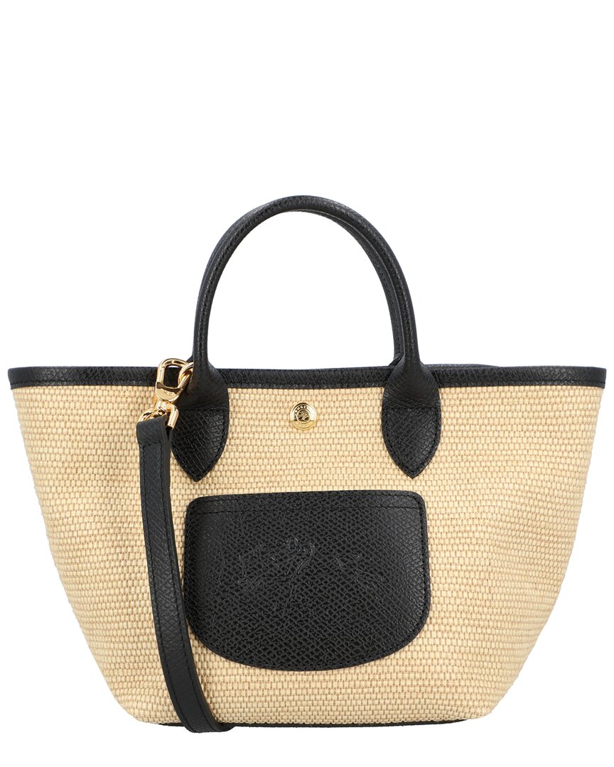 Longchamp Le Pliage Collection Xs Basket Bag In Black