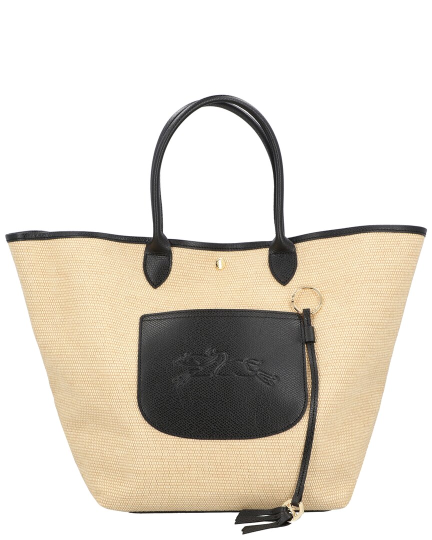 Longchamp Le Pliage Collection Large Basket Bag In Brown