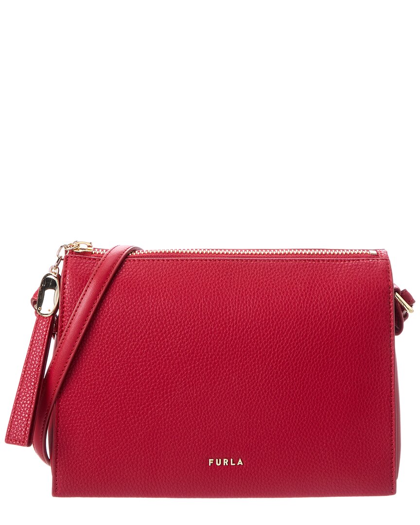 Furla Ofelia Leather Crossbody In Pattern