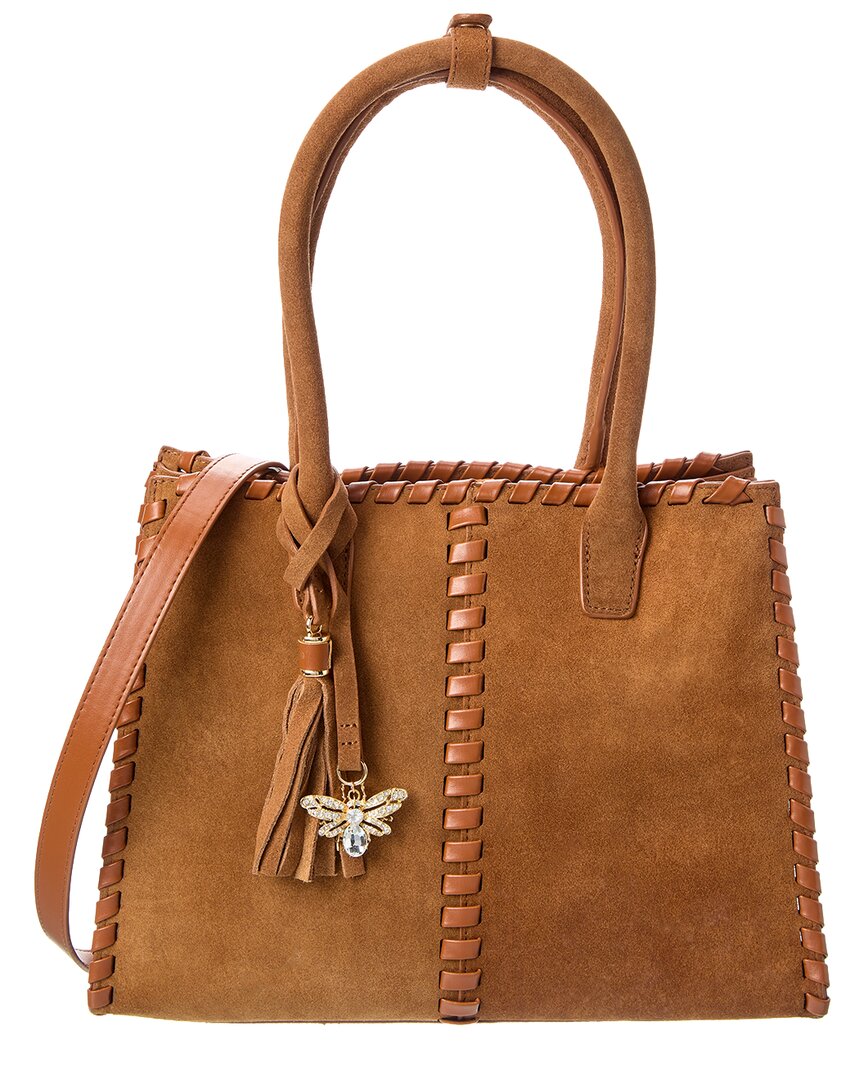 Dune Darlingtons Suede Tote In Brown