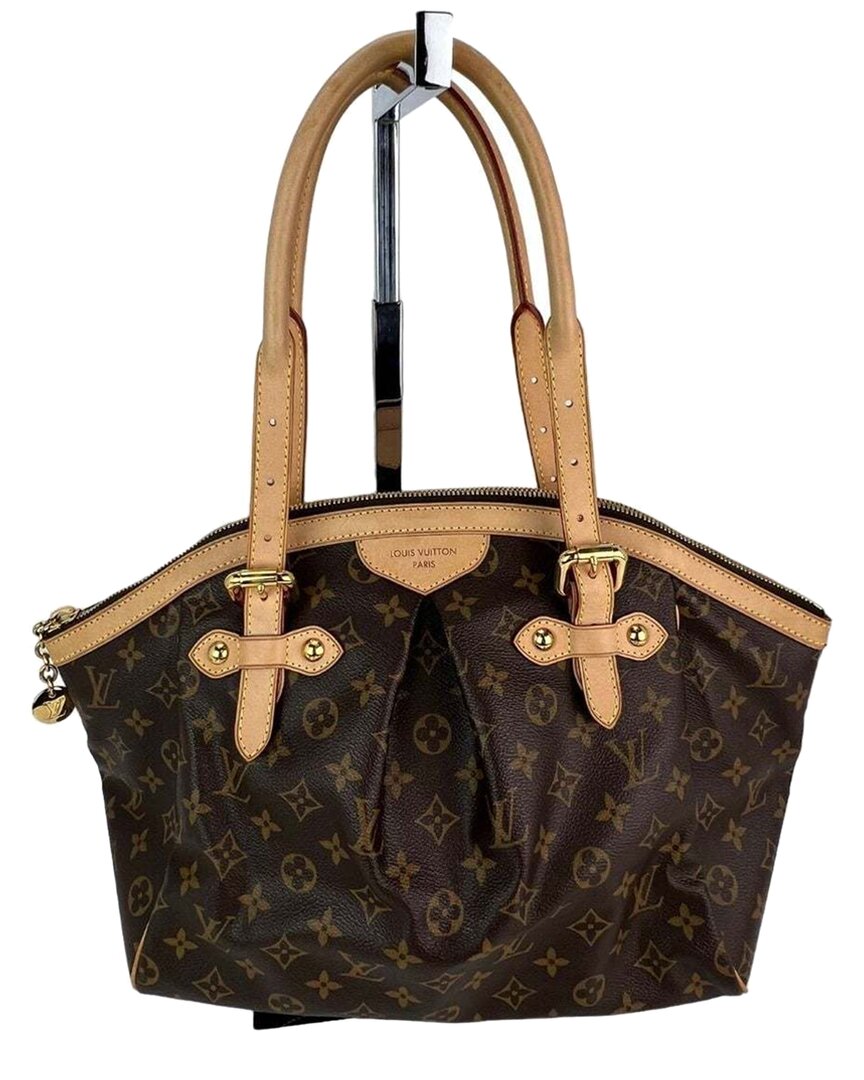 Pre-owned Louis Vuitton Brown Canvas Tivoli Gm (authentic Pre-loved)