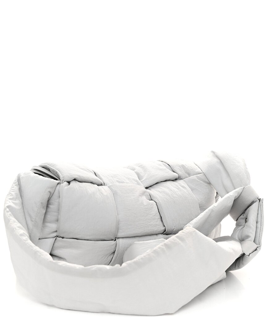 Bottega Veneta Frost Nylon Padded Tech Cassette Bag (authentic Pre-loved)