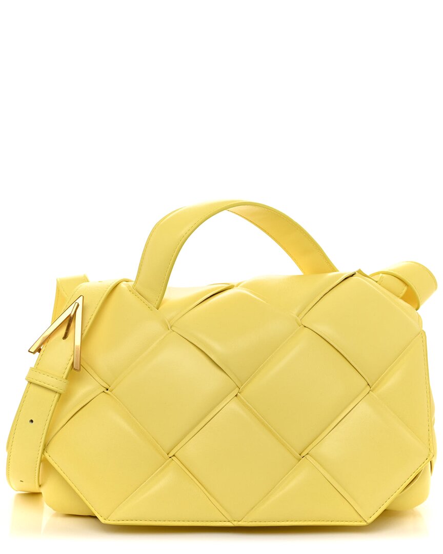 Bottega Veneta Sherbert Nappa Leather Padded Top Handle Shoulder Bag  (authentic Pre-loved)
