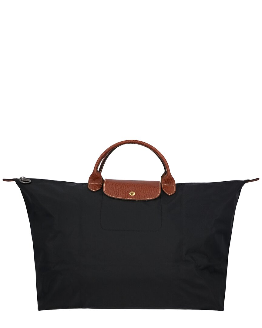 Longchamp Le Pliage Original Canvas Tote In Black