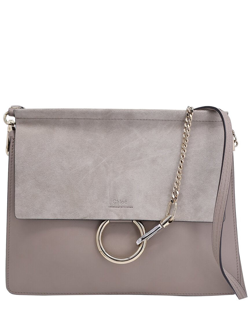 Chloé Chloe Faye Medium Leather Shoulder Bag