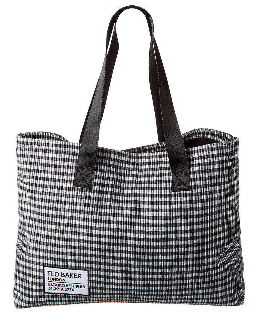 ted baker gingham tote bag