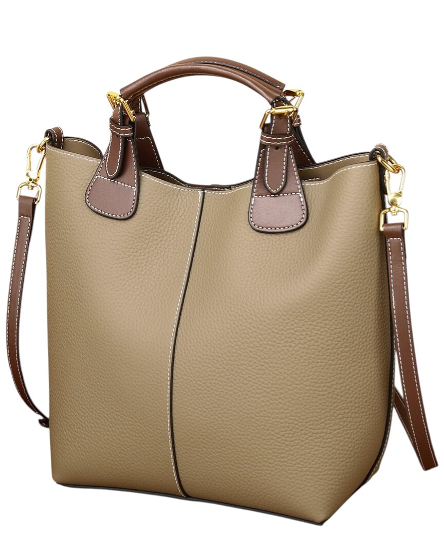 Adele Berto Leather Tote Bag